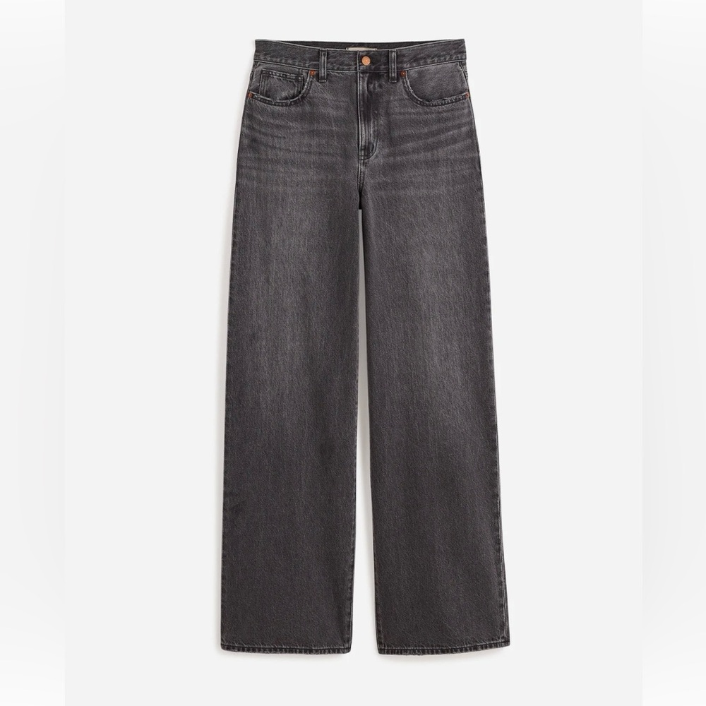 Madewell Women's Gray Superwide Leg Jeans